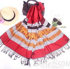 Shawls-70*190cm,30% Rayon + 70% polyester