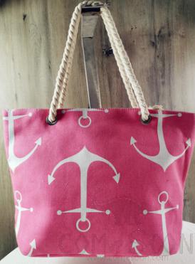 Beach Bag-Canvas,45*31*14cm