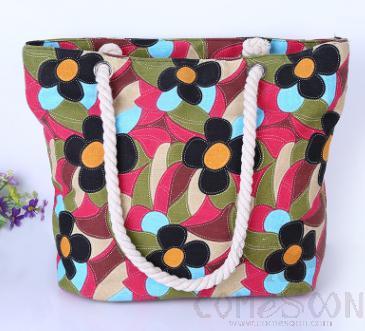Beach Bag-Canvas,45*31*14cm