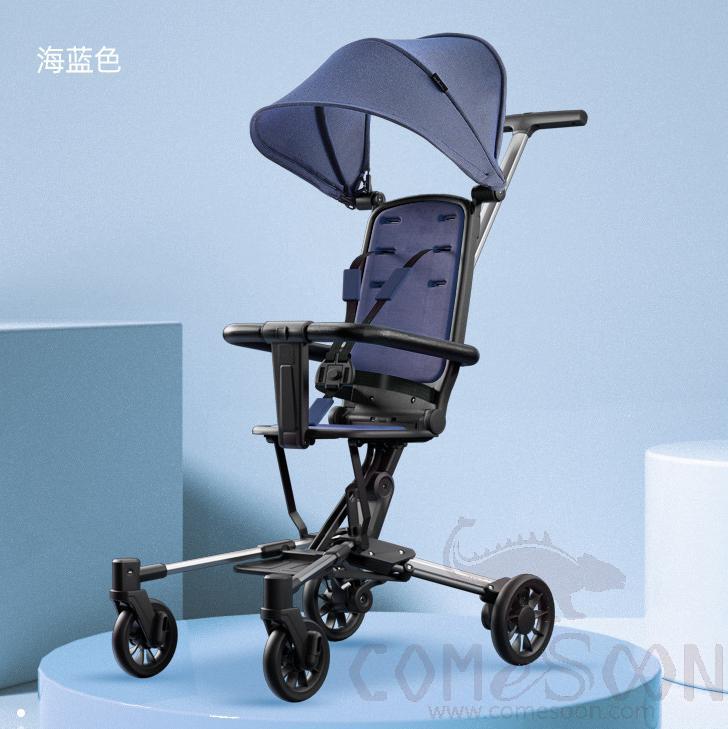 Baby Stroller / Baby Cart,L94*W55*H70Cm,Aluminum Alloy + Cationic Fabric
