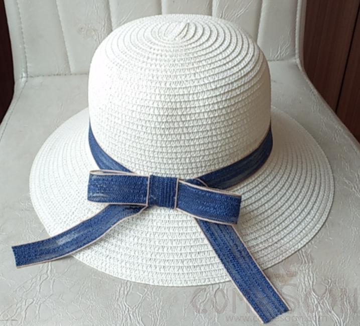 Straw Hat 1-Black,Straw,56~58cm