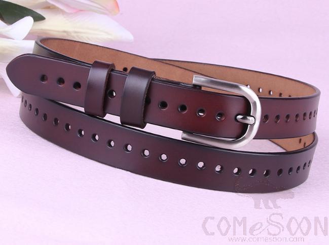 Two-layer cowhide belt-2.3*105cm