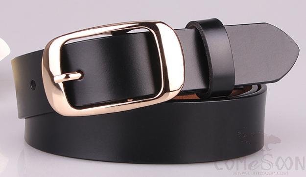 Two-layer cowhide belt-2.4*110cm