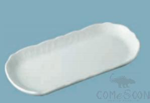 Bonechina Poya series Oval Towel Dish