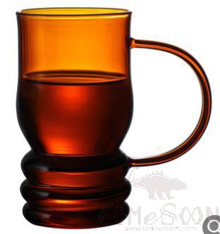 Glass Tea Mug Brow 380MLn