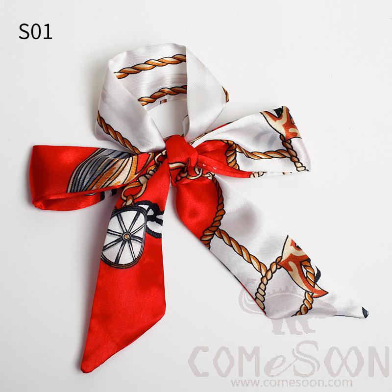 Scarf 4*90cm-S1,Imitiate Silk
