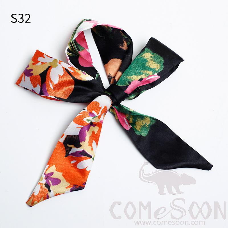 Scarf 4*90cm-S1,Imitiate Silk