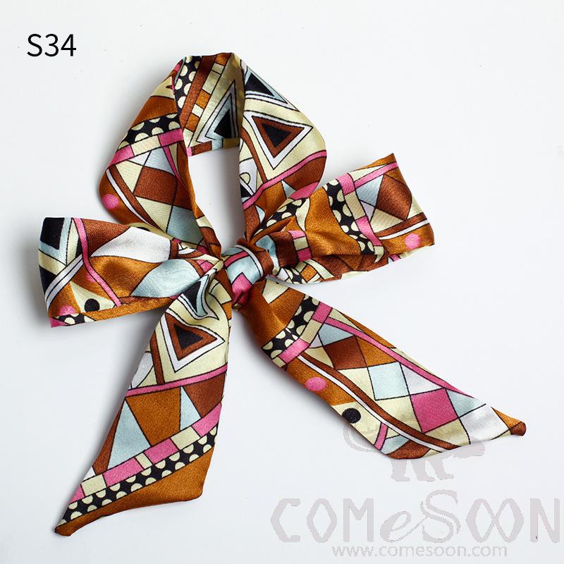 Scarf 4*90cm-S1,Imitiate Silk