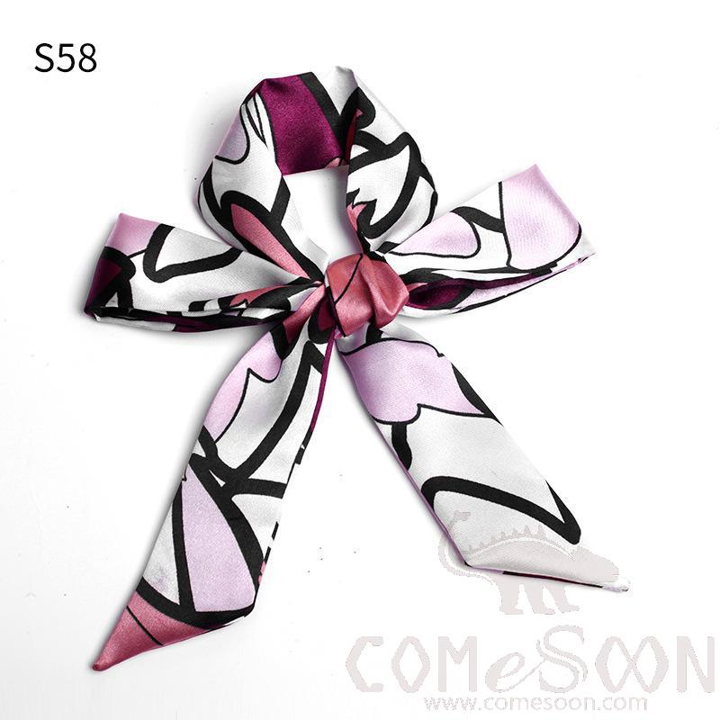 Scarf 4*90cm-S1,Imitiate Silk