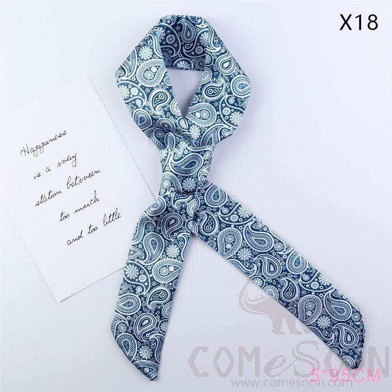 Scarf 4*90cm-S1,Imitiate Silk