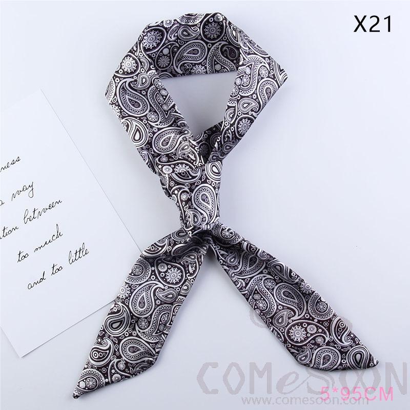 Scarf 4*90cm-S1,Imitiate Silk