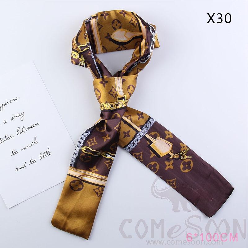 Scarf 4*90cm-S1,Imitiate Silk