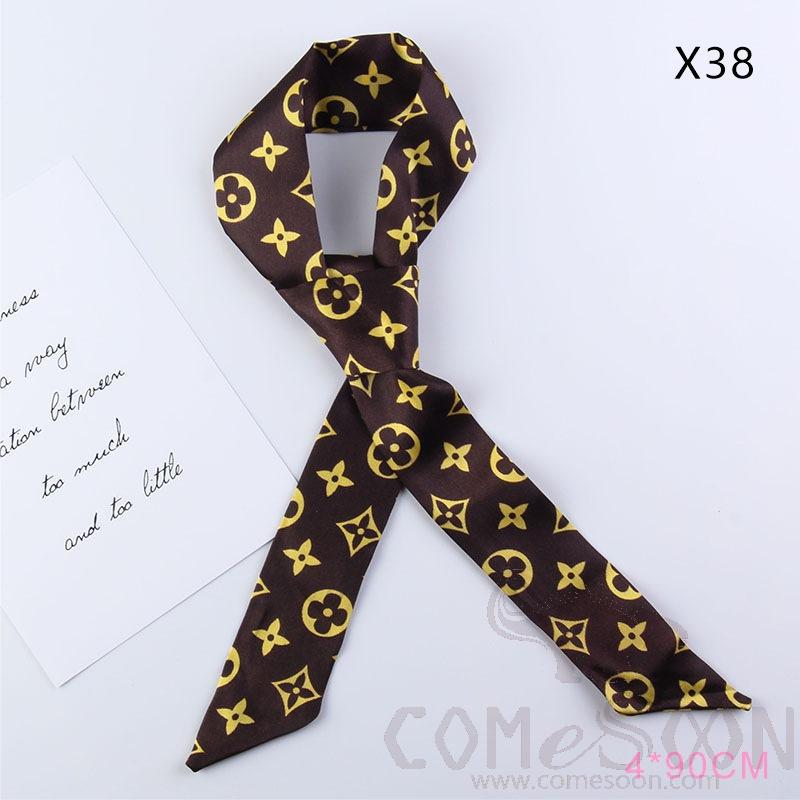 Scarf 4*90cm-S1,Imitiate Silk