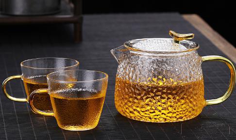 Glass Tea Cup Set 3 pcs set