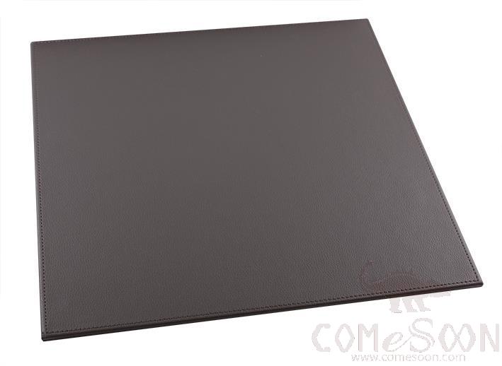 Bloter for Recpetion Desk, 380x380x5mm, PU Leather