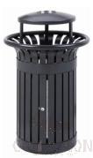 Outdoor Rubbish Bin, Paintd, φ700*H1100mm