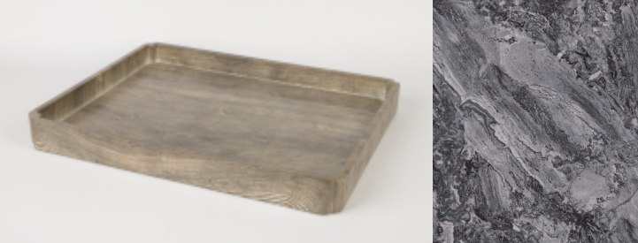 Turndown Tray,Synthetic Resin,360*360*40mm