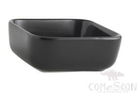 Mini Dessert Bowl Square，L82*W82*H30mm，Black