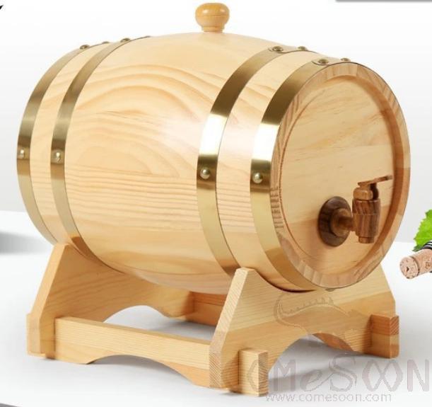 Pine Wooden Wine Barrel 10L