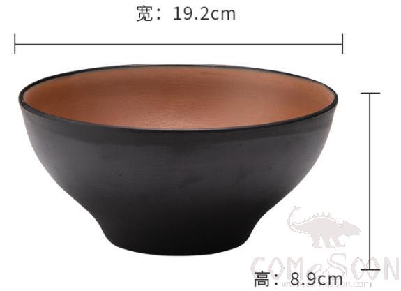 Clay Brown Series Brown Series 7.6 Inch Cup Bowl