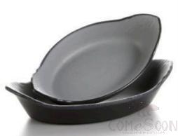 Grey-Black Series Grey Series 7.8 Inch Double-Ear Boat Plate