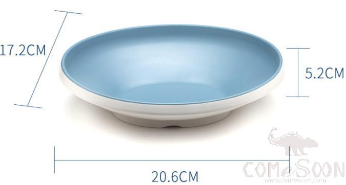 Blue Series 8.1 Inch Oval Deep Bowl