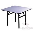 Foldable Square PVC Finishing Table / Banquet Table,L760*W760*H760mm