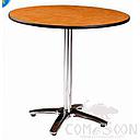 Cocktail PVC Finishing Table / Banquet Table,D800*H1100mm