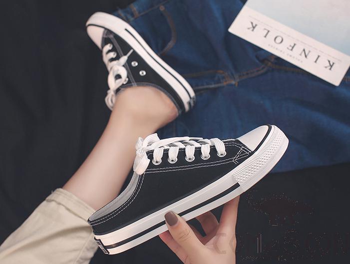Canvas Shoes Female-Size 38
