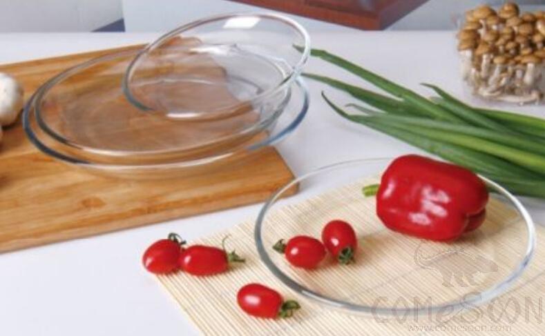 10 Inch Round Tempered Glass Plate