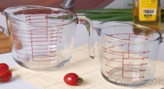 1L Tempered Glass Measuring Cup