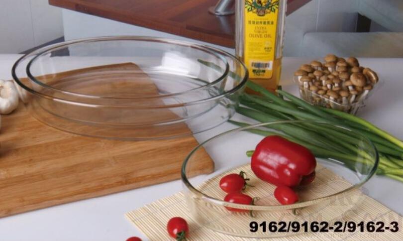 3.0L Oval Tempered Glass Baking Pan