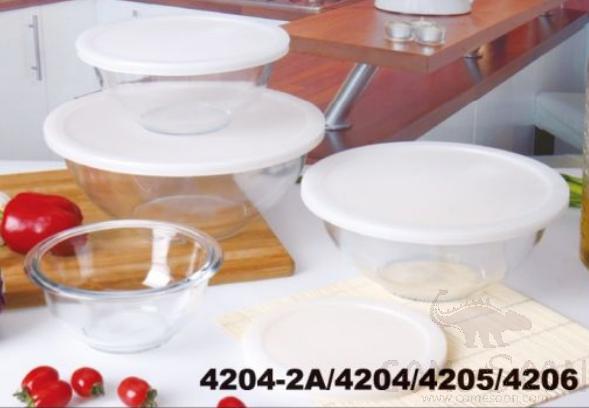 10 Inch Round Tempered Glass Bowl