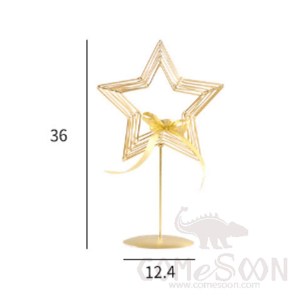 Candle Holder，Gold，36 * 12.4CM