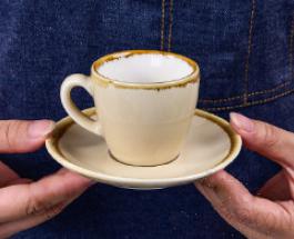 Expresso Coffee Cup 90ml white
