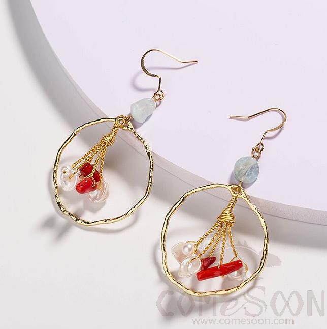 Earring / Dangler / Eardrop / Jewelry       NE262 