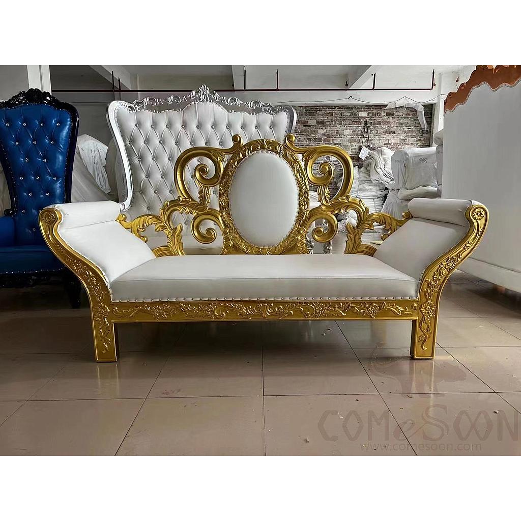 Guest Room Chair &amp; Sofa-oak toasted paint, 145*65*132cm,105*65*132cm
