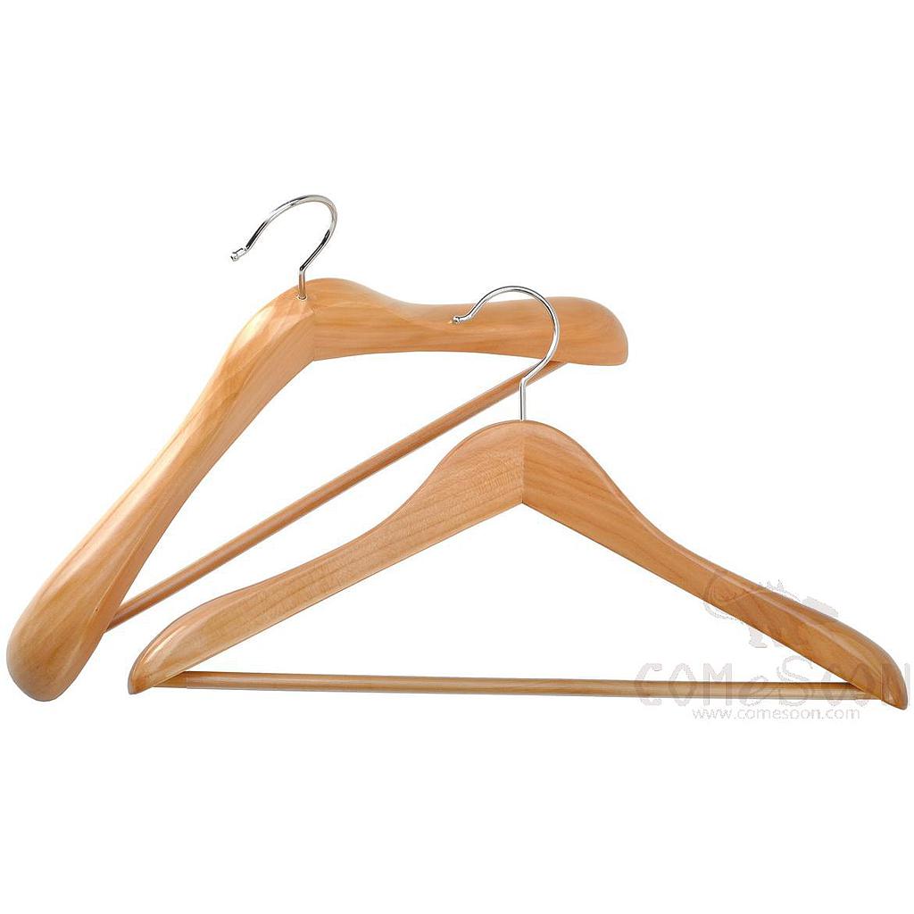 Wide Shoulder Luxury Hanger, Hornwood, 445*23-45Mm