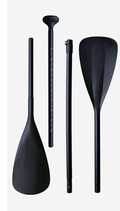 Double kayak paddles