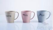 Cartoon Printing Cup,wheat,8.5*5.5*9cm