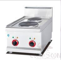 AE400-series Stainless steel 2-burner electric range 