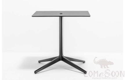 Outdoor table, carbon steel, 70*70*70cm