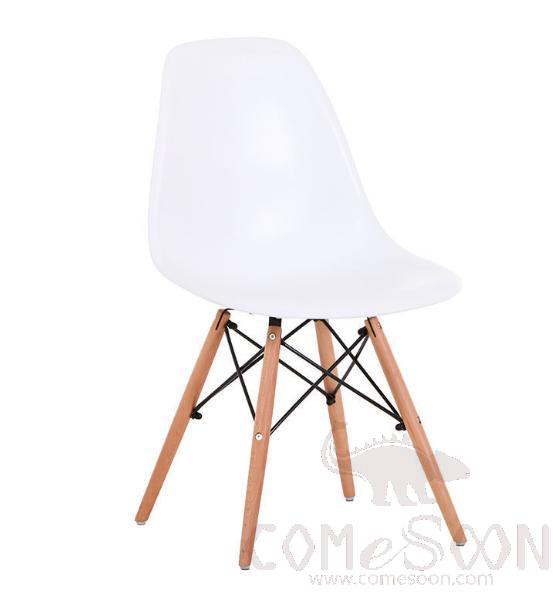 Dining Chair,Plastic &amp; Wood，46*50*80cm
