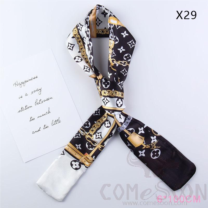 围巾4*90cm-X29