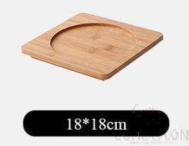 Square bamboo board,18*18cm