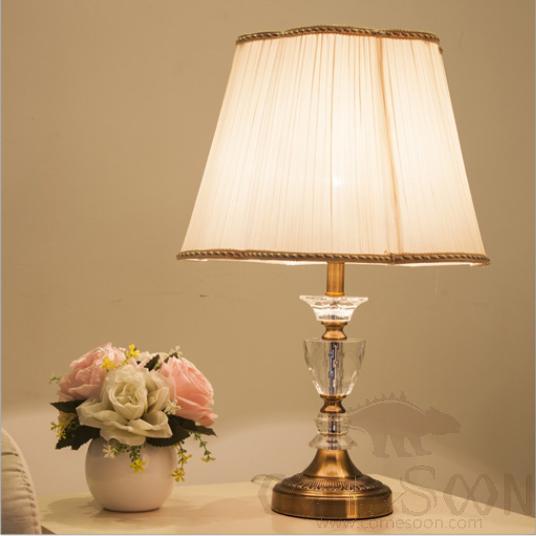 台灯-D30*H48cm-按钮开关