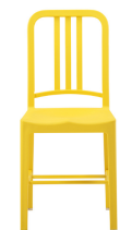 Dining Chair，Pp,D43.5*W39*H88*SH46CM