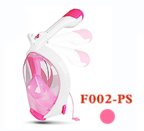 Foldable Snorkeling Mask For Adults,PC+ Liquid Silicone,40*19*16.5CM，Pink