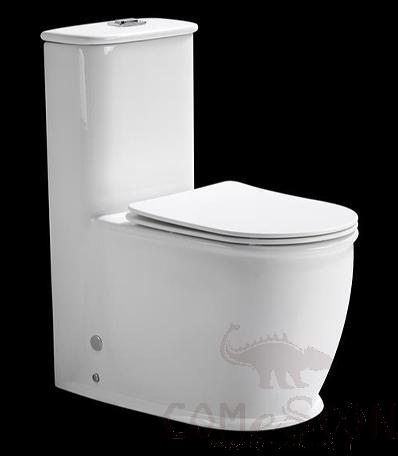 Washdown one piece toilet, 695*370*825mm
