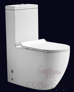 Washdown one piece toilet, 680*360*810mm